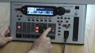 Roland VG-99 Tutorial with an Electric Guitar