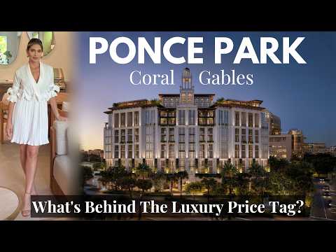 Ponce Park - Coral Gables FULL TOUR - Is it really the MOST LUXURIOUS Pre Construction Project?