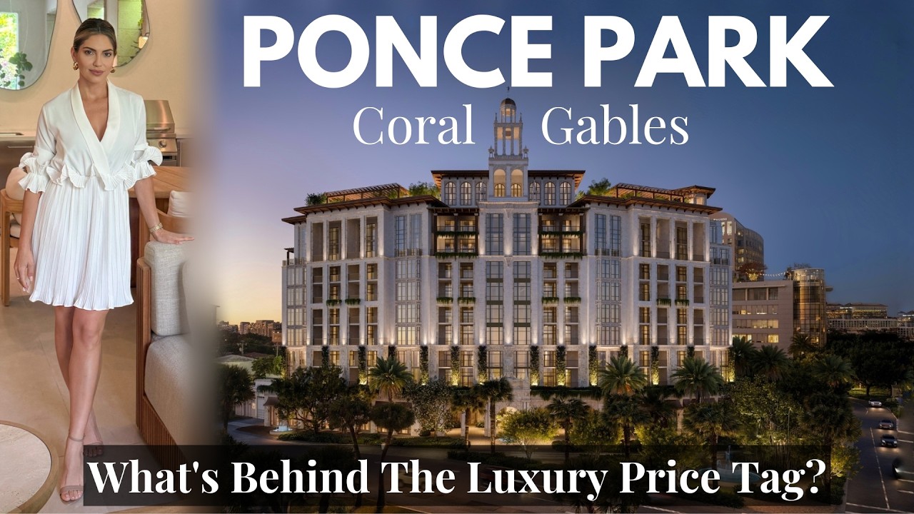 Ponce Park - Coral Gables FULL TOUR - Is it really the MOST LUXURIOUS Pre Construction Project?