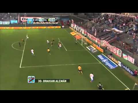 Gol de Alemán  Arsenal 1 Olimpo 0  Fecha 3 Torneo Primera División 2014