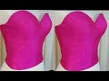 Easier Method To Draft A Bustier Pattern For Beginners Bustier Top Pattern