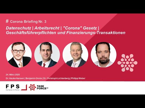 FPS Talks Webinar - Corona Briefing Nr. 3 vom 24.03.2020