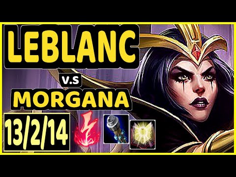 XERO (LEBLANC) vs MORGANA - 13/2/14 KDA MID CHALLENGER GAMEPLAY - BR