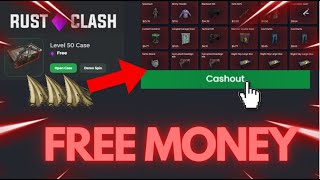 Winning $250 for FREE on RustClash (insane snowball) | Rust gambling