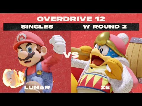 OVERDRIVE 12 | Winners Round 2 - Lunar vs Ze_ | Smash Ultimate SSBU