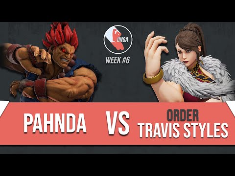 pahnda (Akuma) vs ORDER | Travis Styles (Chun-Li) // SFV:S1 | Week #6 // Winners Final