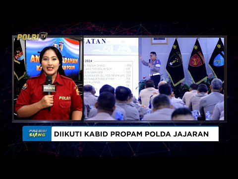 LIVE REPORT - ANALISA DAN EVALUASI KINERJA PROPAM POLRI 2025