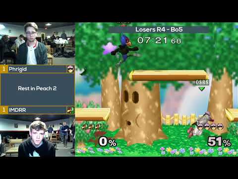 Rest in Peach 2 - Losers R4 - (Falco/Captain Falcon) Phrigid vs IMDRR (Falco)