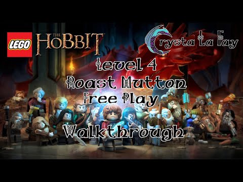 LEGO The Hobbit Level 4 Roast Mutton Free Play Walkthrough