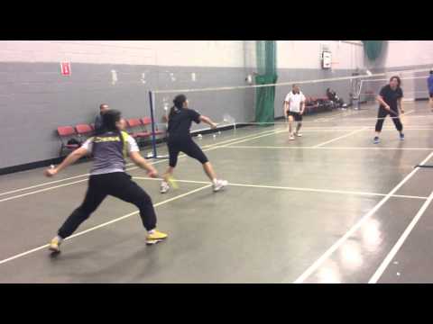 Yan & Elena vs 赵文 & Marilyn