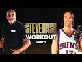 NBA Workout W Steve Nash Learn Different Finishes At The Rim