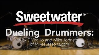 Dueling Drummers: Nick D'Virgilio and Mike Johnston of MikesLessons.com