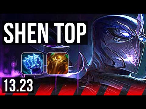 SHEN vs FIDDLESTICKS (TOP) | 14/1/8, 10 solo kills, 2.2M mastery, 800+ games | EUW Master | 13.23