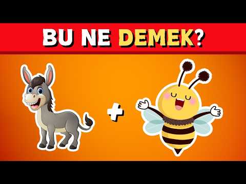 EMOJİLERLE HAYVANI TAHMİN ET 🐶😻 Emoji Bulmaca Oyunu | Kolaydan Zora Emoji İle Hayvan Testi