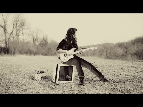 Car Battery Powered Tube amp in the woods with my Vintage Fender Stratocaster