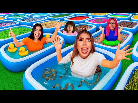 NO CAIGAS EN LA PISCINA INCORRECTA 😱