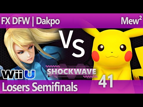 SW 41 Wii U - FX DFW | Dakpo (ZSS, Luigi) vs Mew² (Pikachu, Mewtwo) - Losers Semifinals