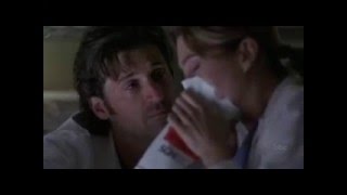 Derek/Meredith - 2X15 Scene: Just Breathe In and Out.