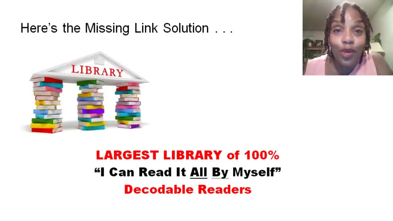 Reading Programs Missing Link: 100% decodable stories