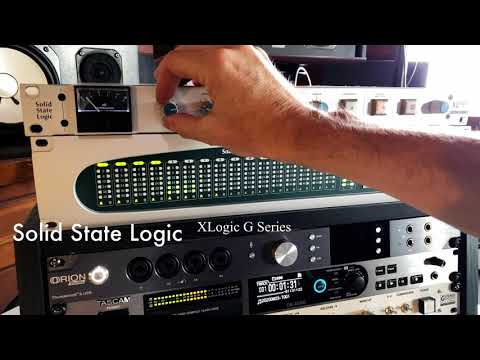 Audioscape vs. SSL G Series Compressor shootout