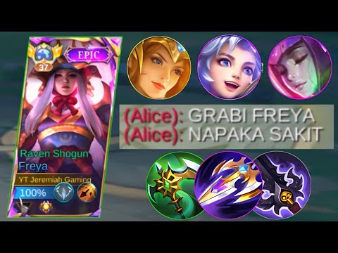 FREYA WITH ANTI HEAL FOR COUNTER ENEMIES!!! ( MUST WATCH ) FREYA BEST BUILD 2026 - MLBB
