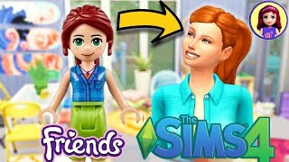 Lego Friends Mia as a Sim! | Create-a-Sim Sims 4