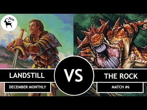 UW Landstill vs The Rock - Premodern Monthly Open December 2021 Match #6