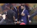 TEVIN FARMER AND JONO CARROLL ALMOST GET INTO IT DURING FACE OFF IN PHILLY!