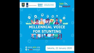Millenial Voice For Stunting