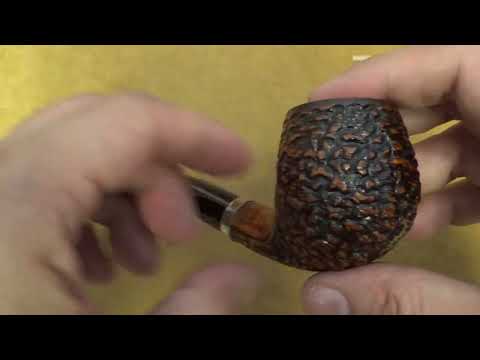 Pipa Santambrogio rusticata - Bent Apple - SS316