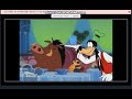Timon And Pumbaa In House Of Mouse Dining Goofy