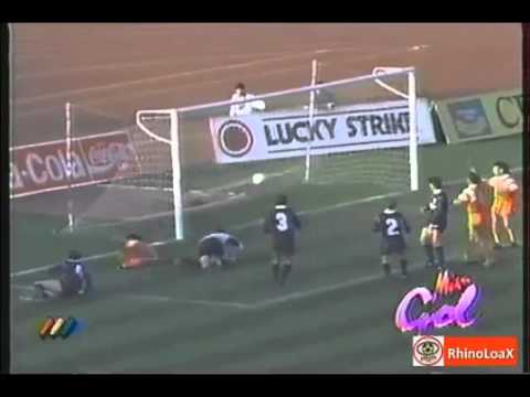 U. DE CHILE 0-0 Cobreloa. 8° Fecha, T. Nacional 1992