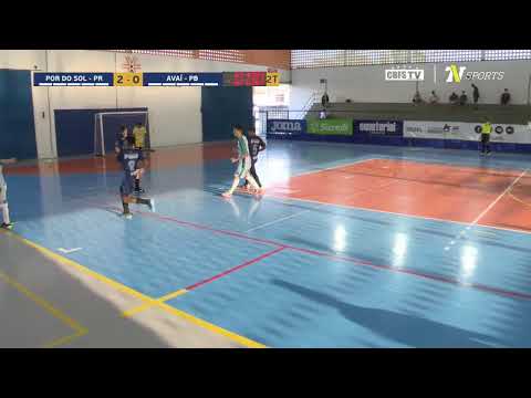 POR DO SOL (PR) x AVAÍ (PB) - TAÇA BRASIL FUTSAL SUB 17 - DIA 3