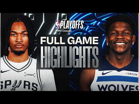 #2 SPURS at #6 TIMBERWOLVES | FULL GAME 2 HIGHLIGHTS | May 10, 2026