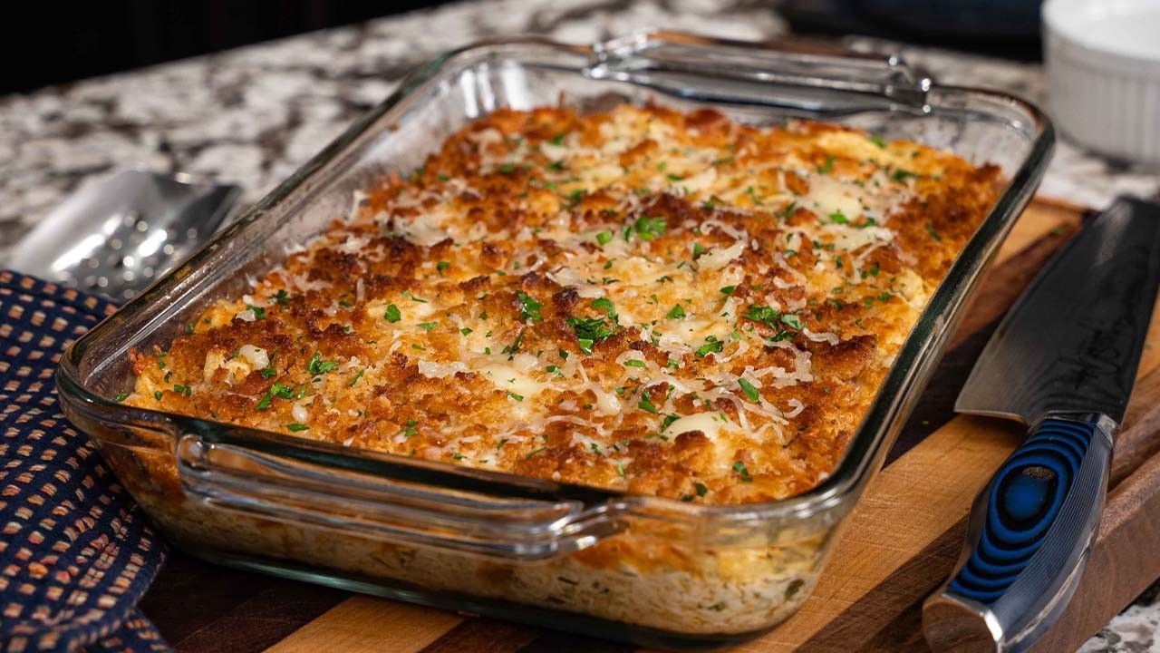Easy Rotisserie Chicken Casserole Everyone Will Love!