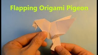How to make an Origami Pigeon