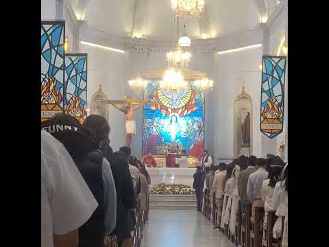 AGRADECIMIENTO AL OBISPO JOSE ANTONIO. IGLESIA SAN FERNANDO, HUIXQUILUCAN.