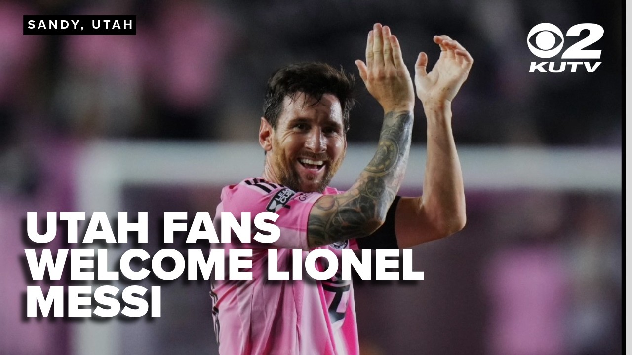 Lionel Messi scheduled to play on Wasatch Front for the first time