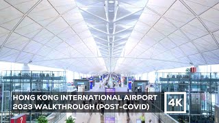 Hong Kong Airport 2023 Post-Covid Walkthrough (One