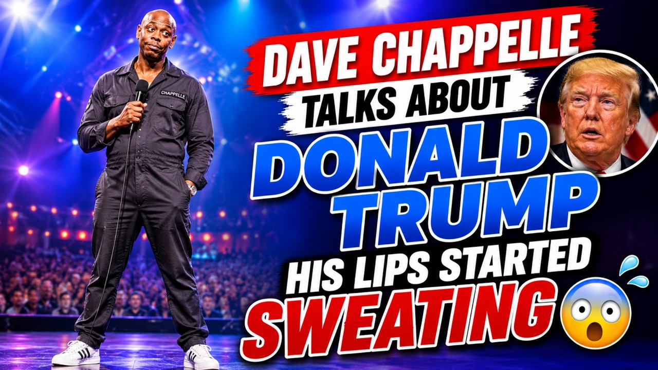 Dave Chappelle Talks About Donald Trump | His Lips Started SWEATING 😳