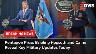 WATCH: Pete Hegseth and Gen. Caine Hold Press Briefing Pentagon Confirms Major Defense Moves | AC14