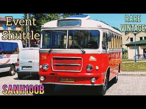 *Rare & Vintage* SAN H100B 216 - Event Shuttle - Dąbrowa Tar. Pool - Rynek - Dąbrowa Tar. Pool