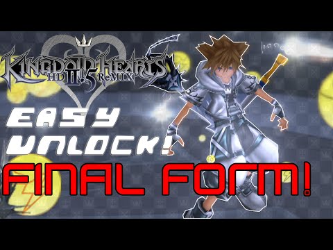 Kingdom Hearts HD 2.5 ReMIX - Quick Guide: Easy Way to Unlock Final Form (KH2 FM)