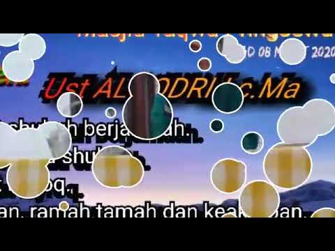 Dokumentasi kajian Kitab Riyadhus Shalihin bab 1 hadis ke-2