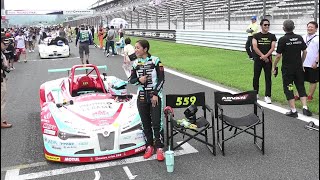 【 織戸茉彩選手 】KYOJO CUP　グリッドの模様　2024.07.14