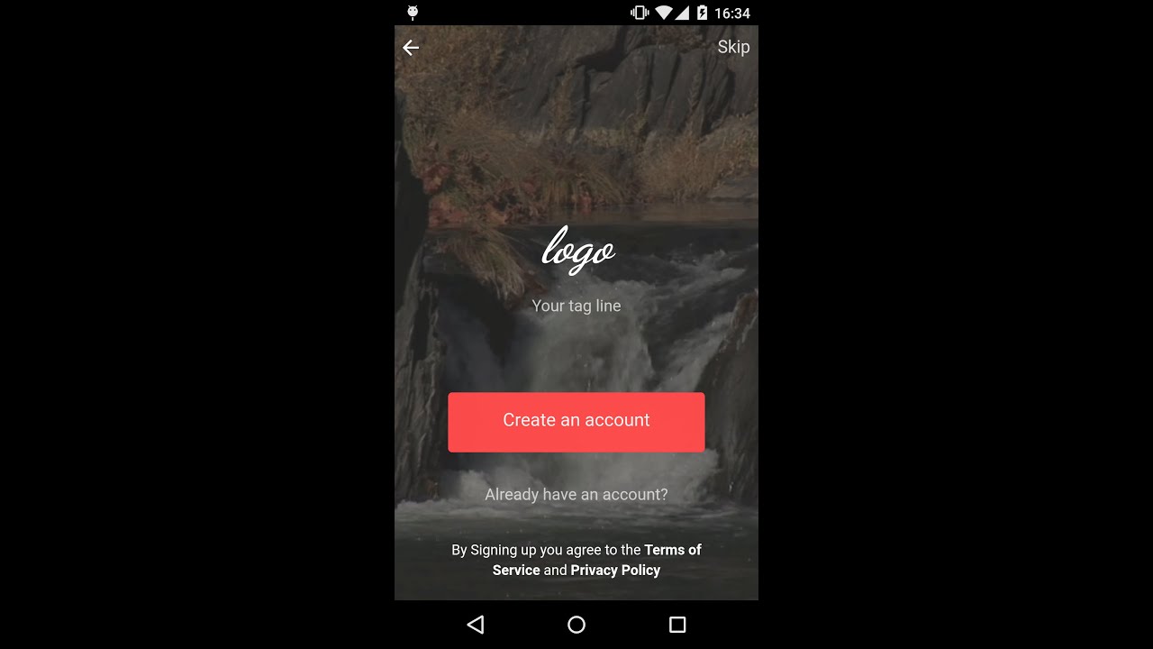 Theme 1 - Ionic Starter App