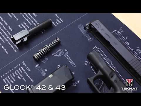 TekMat Original Glock 42 and 43 Gun Cleaning Mat | Product Shorts