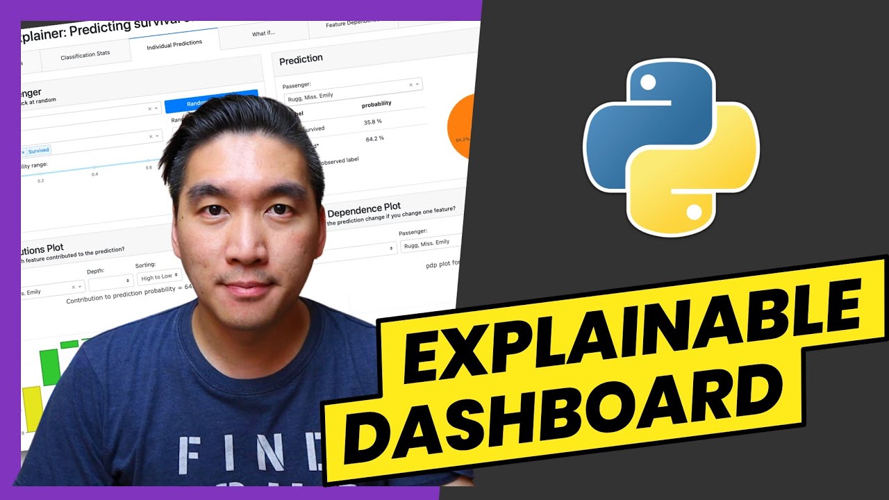 Quickly build Explainable AI dashboards in Python (explainerdashboard library)