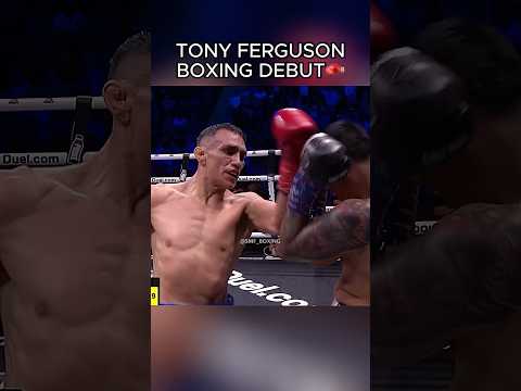 Tony Ferguson Boxing Debut vs Salt Papi