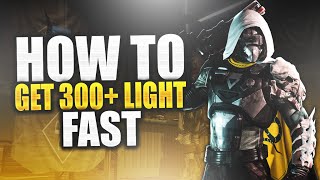 Destiny: How To Get To "300 LIGHT LEVEL" FAST in Destiny! (Destiny Light Level Guide)